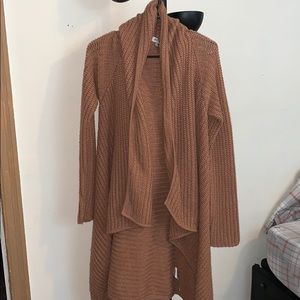 Tan cardigan
